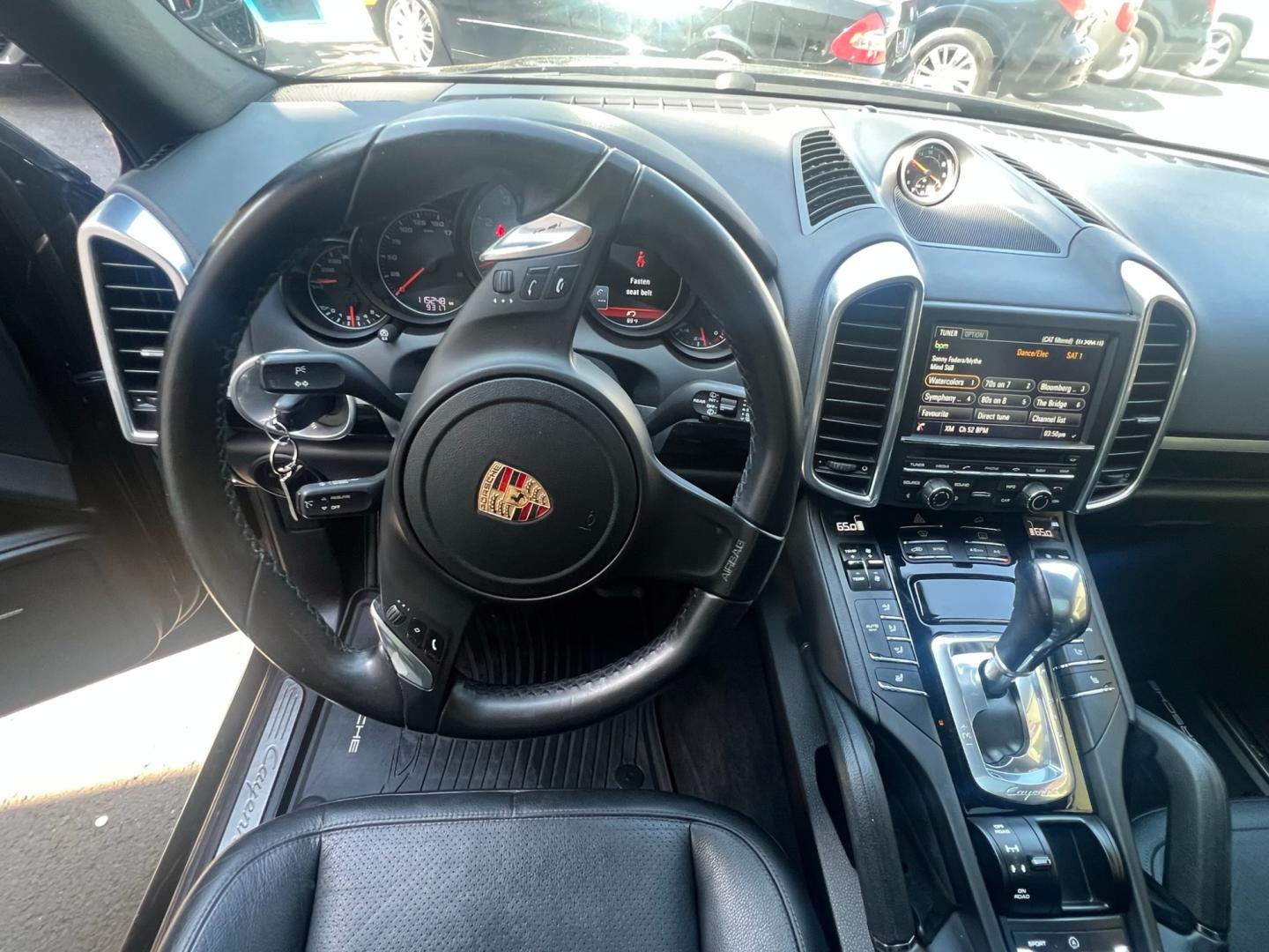 2014 BLACK /Black Leather Porsche Cayenne s (WP1AB2A20EL) with an 4.8L V8 DOHC 32V engine, 8 Speed Automatic transmission, located at 1018 Brunswick Ave, Trenton, NJ, 08638, (609) 989-0900, 40.240086, -74.748085 - This Porsche Cayenne is a super clean,well maintained black beauty! Always serviced and needs nothing. Please call Anthony to set up an appt. 609-273-5100 - Photo#17